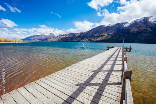 Glenorchy Pier Lakw Wakatipu In New Zealand © FiledIMAGE
