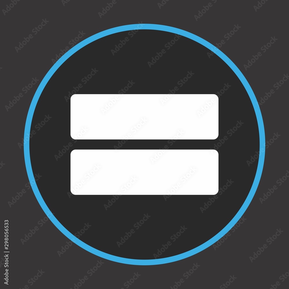 Is Equal to Icon For Your Design,websites and projects. Is Equal to Icon For Your Design,websites and projects.