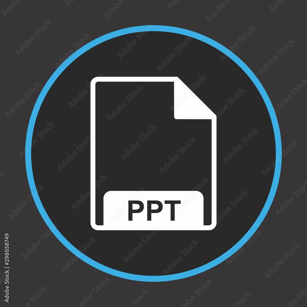 PPT Icon For Your Design,websites and projects.