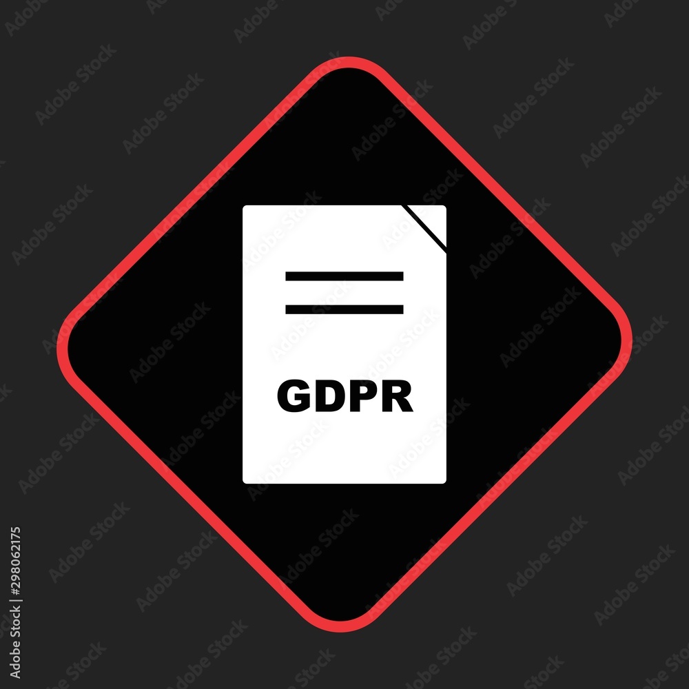 GDPR Document Icon For Your Design,websites and projects. GDPR Document Icon For Your Design,websites and projects.