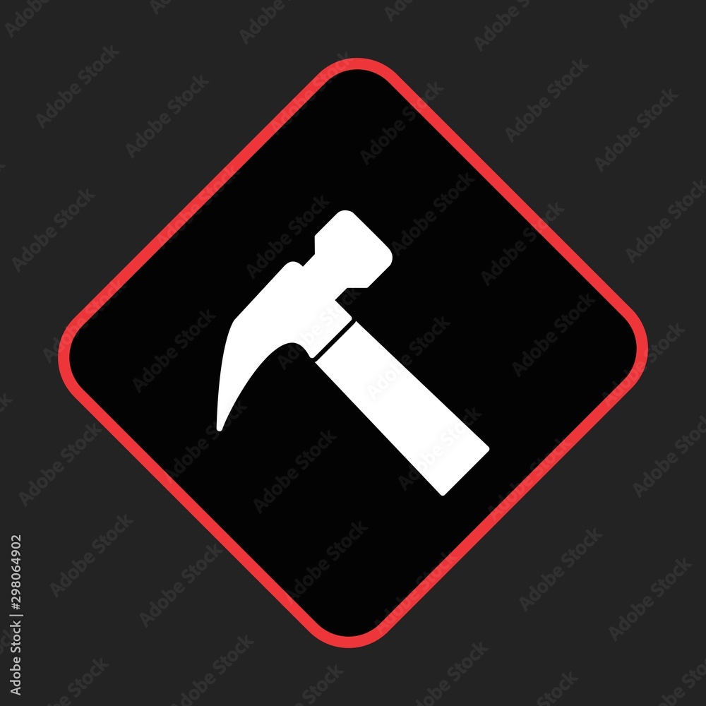 Hammer Icon For Your Design,websites and projects. Hammer Icon For Your Design,websites and projects.