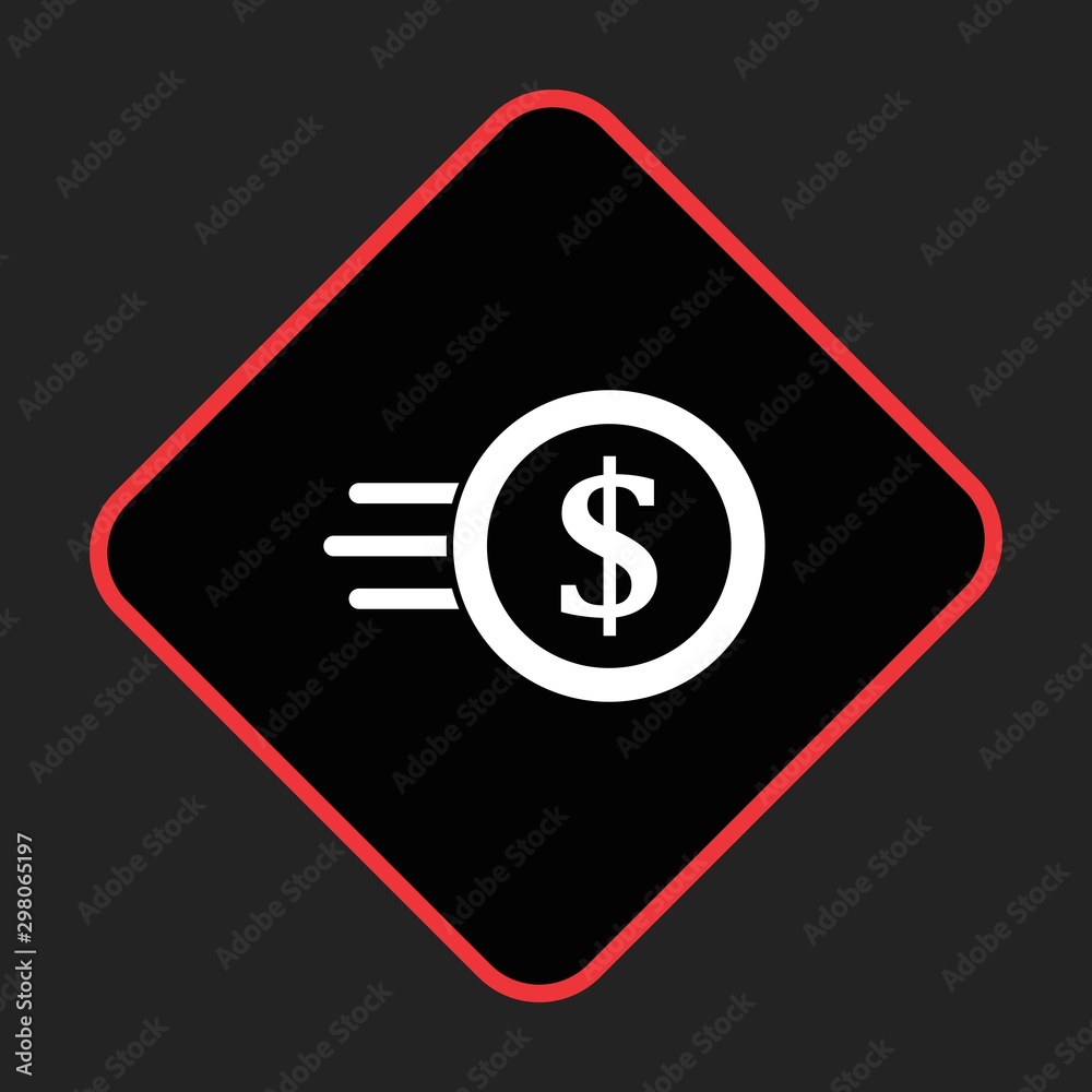 Fast Coin Icon For Your Design,websites and projects. Fast Coin Icon For Your Design,websites and projects.