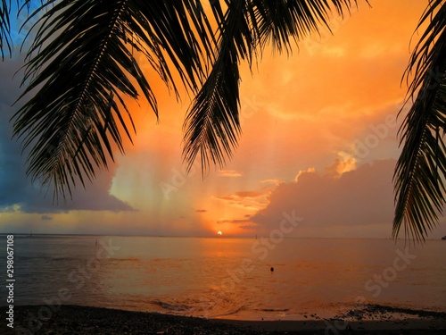 Foto exploring tropical island paradise