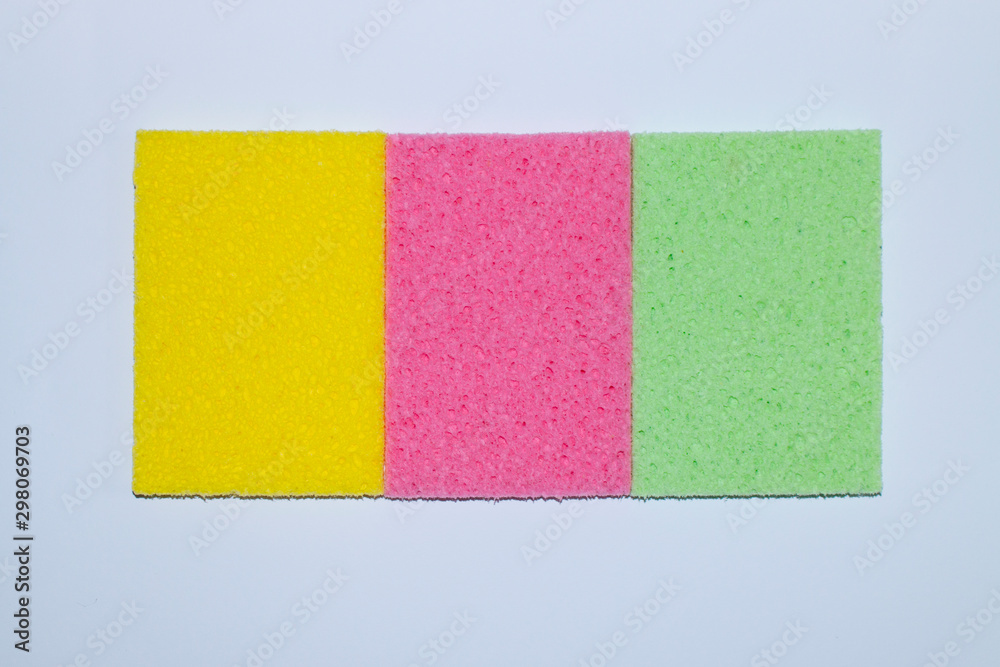 Porous sponge for safe hand washing. Porous sponge for safe hand washing.