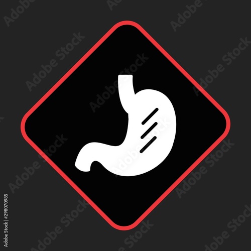 Stomach Icon For Your Design,websites and projects.