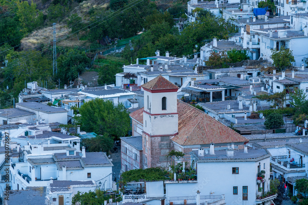 Fototapeta premium Pampaneira church in the Alpujarra