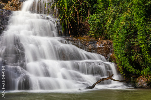 The Datanla Waterfall in Dalat  Vietman