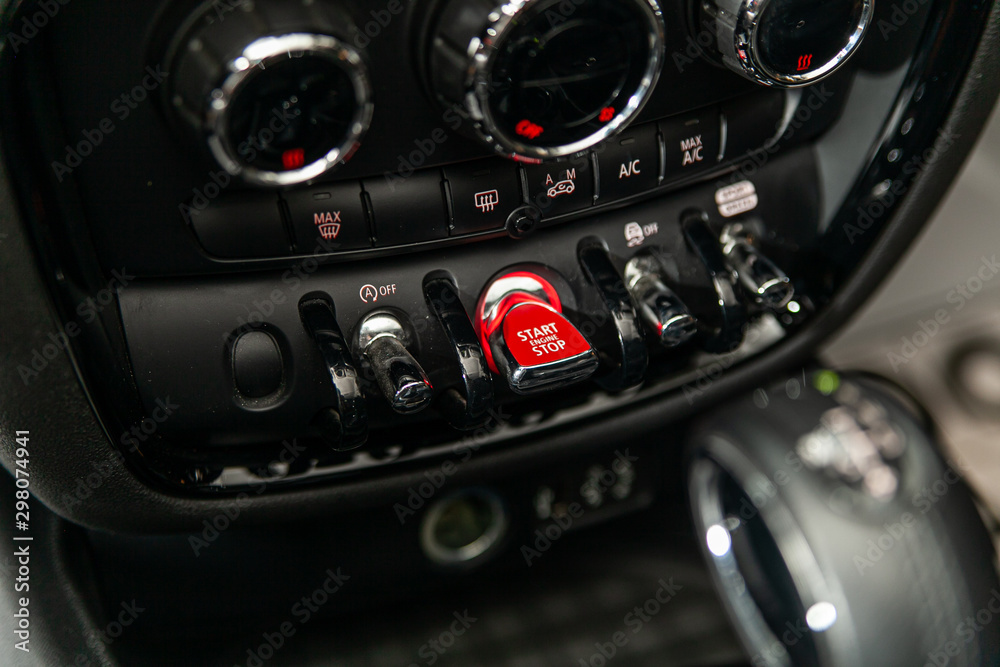 Fototapeta premium dashboard of a car