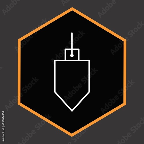 Plumb bob Icon For Your Design,websites and projects.