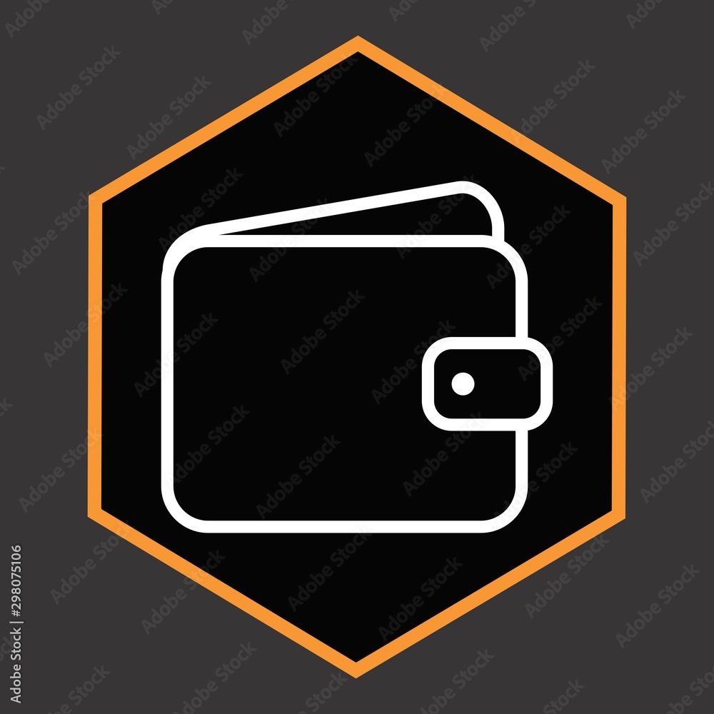 Wallet Icon For Your Design,websites and projects. Wallet Icon For Your Design,websites and projects.