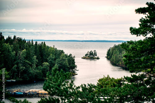 island in the lake