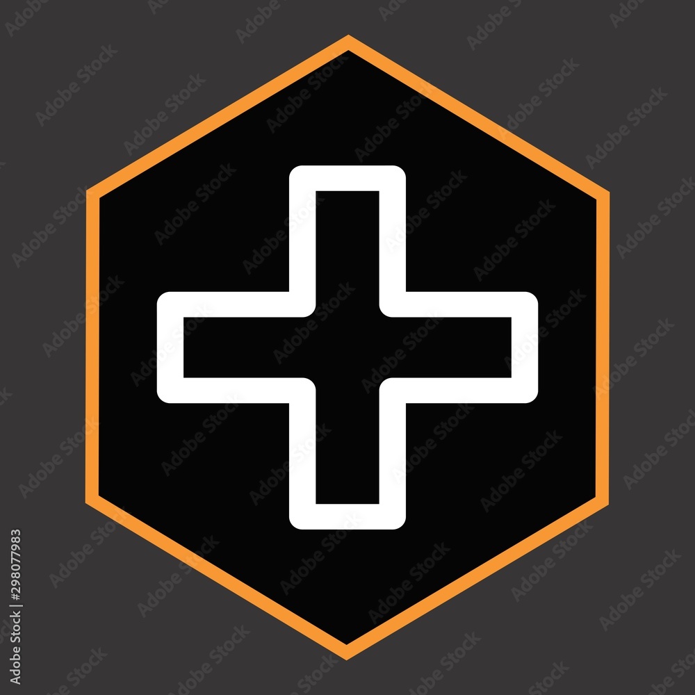 Obraz premium Plus Icon For Your Design,websites and projects.