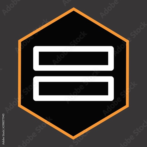 Is Equal to Icon For Your Design,websites and projects.