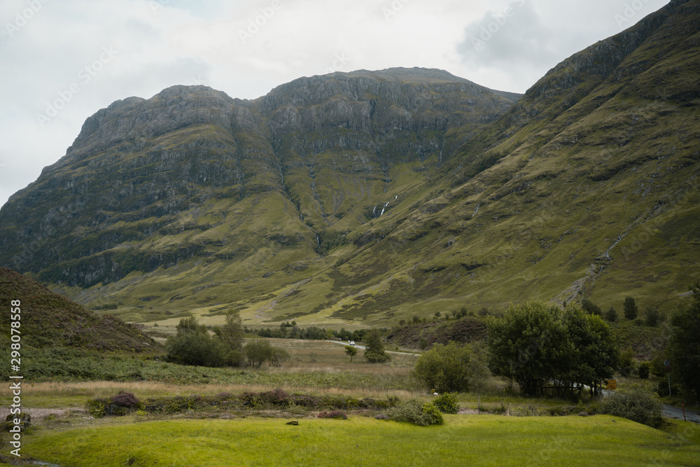 A view of the Highlands in Scotland