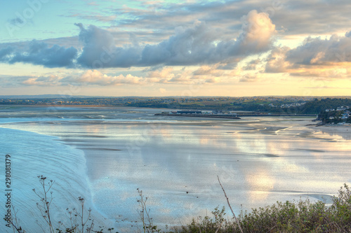 Obraz na płótnie pointe du roselier - baie de saint brieuc