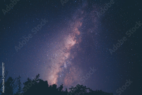 Milky way sky At night 