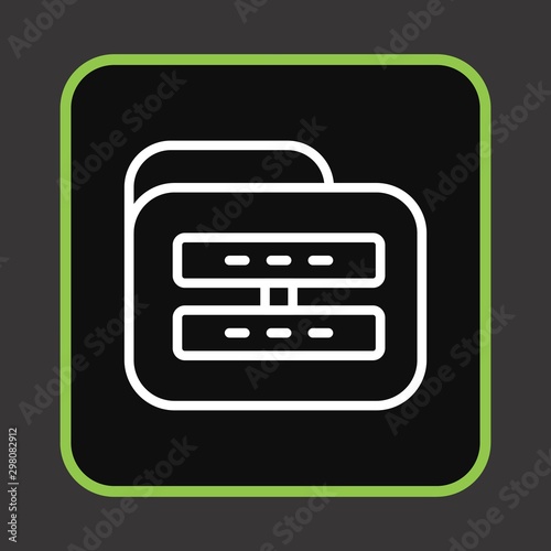 Server Folder Icon For Your Design,websites and projects. © Encoder X Solutions