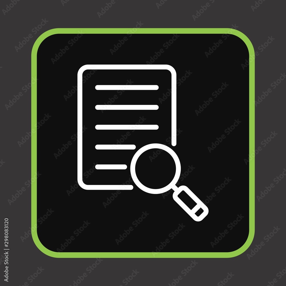 Document Search Icon For Your Design,websites and projects. Document Search Icon For Your Design,websites and projects.