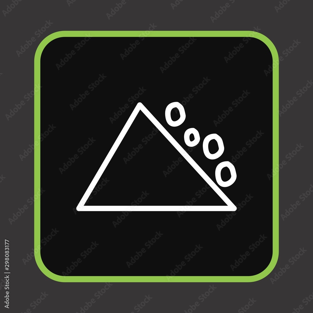 Falling Rocks Icon For Your Design,websites and projects. Falling Rocks Icon For Your Design,websites and projects.