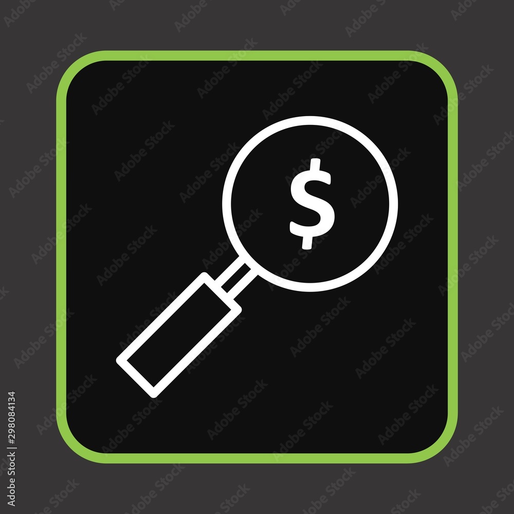Money Search Icon For Your Design,websites and projects. Money Search Icon For Your Design,websites and projects.