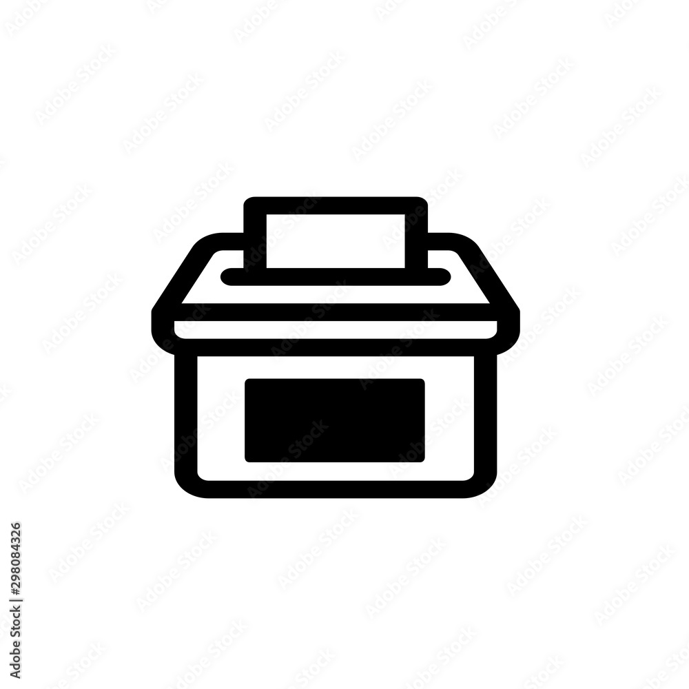 Voting concept icon template color editable. hand putting voting paper in the ballot box symbol vector sign isolated on white background illustration for graphic and web design. Voting concept icon template color editable. hand putting voting paper in the ballot box symbol vector sign isolated on white background illustration for graphic and web design.