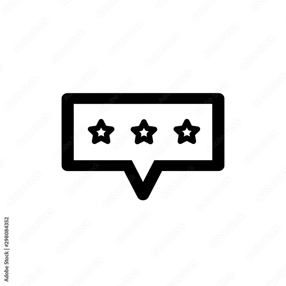 Rating icon vector flat trendy Rating icon vector flat trendy