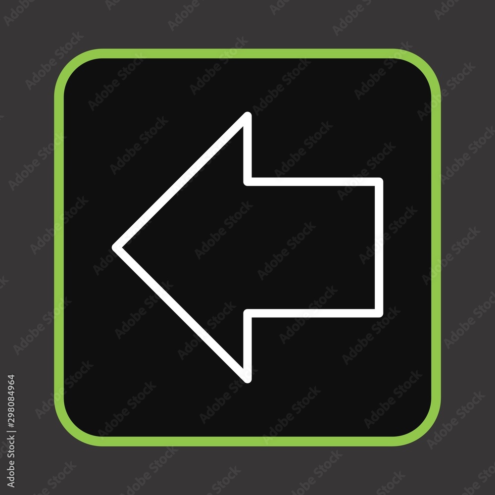 LeftWard Arrow Icon For Your Design,websites and projects. LeftWard Arrow Icon For Your Design,websites and projects.
