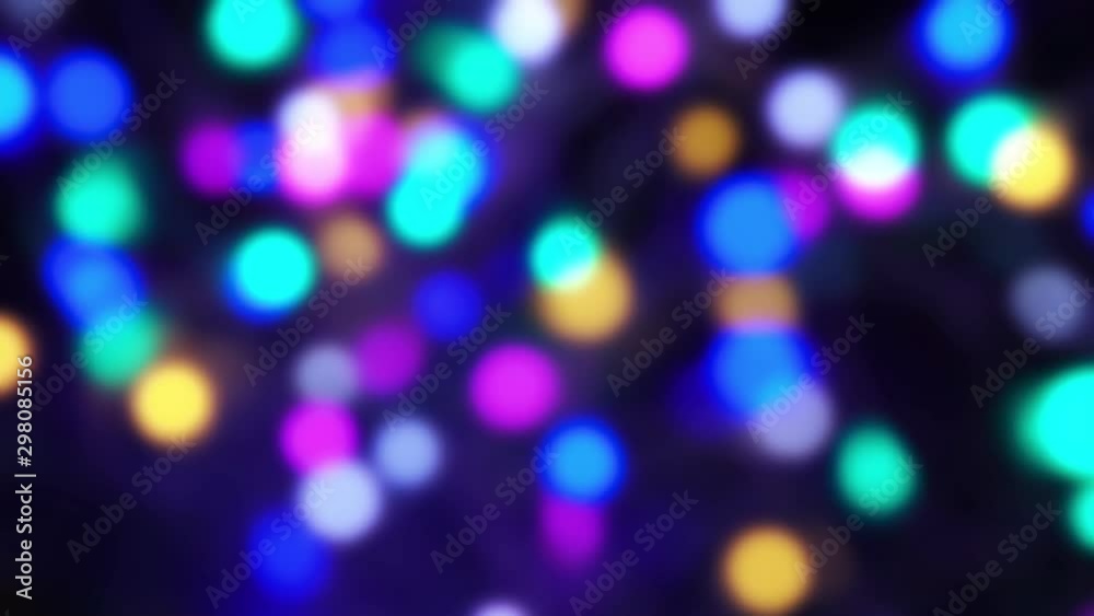 Bokeh rotating circles Bokeh rotating circles