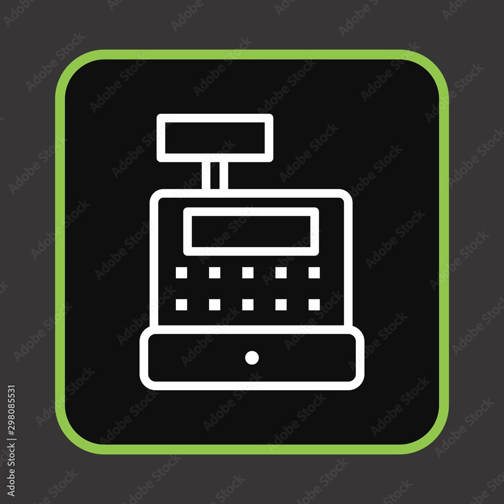 Cash Counter Icon For Your Design,websites and projects. Cash Counter Icon For Your Design,websites and projects.