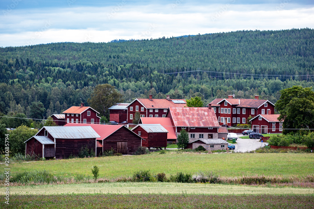 Houses Hälsingland, Sweden