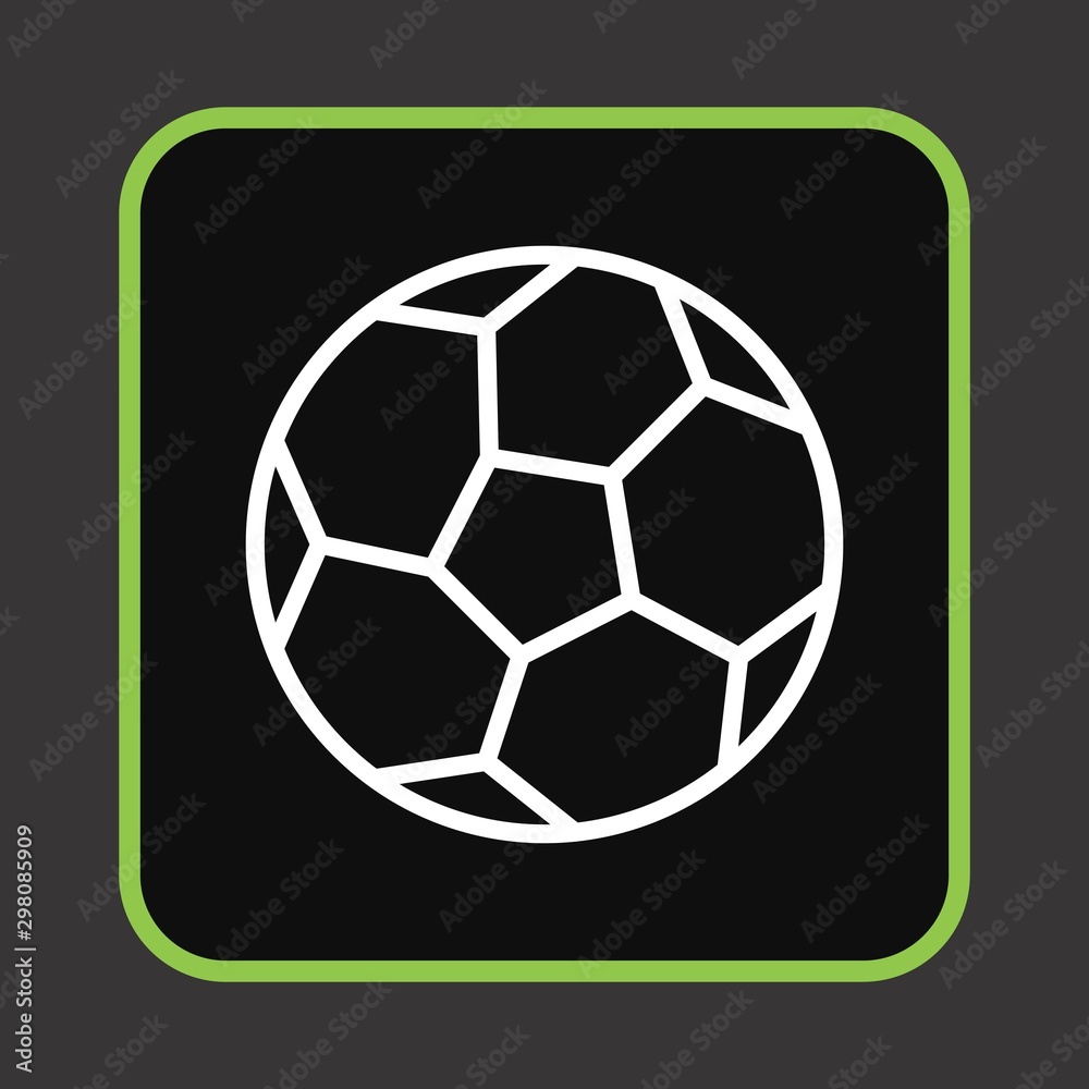 Obraz premium Football Icon For Your Design,websites and projects.