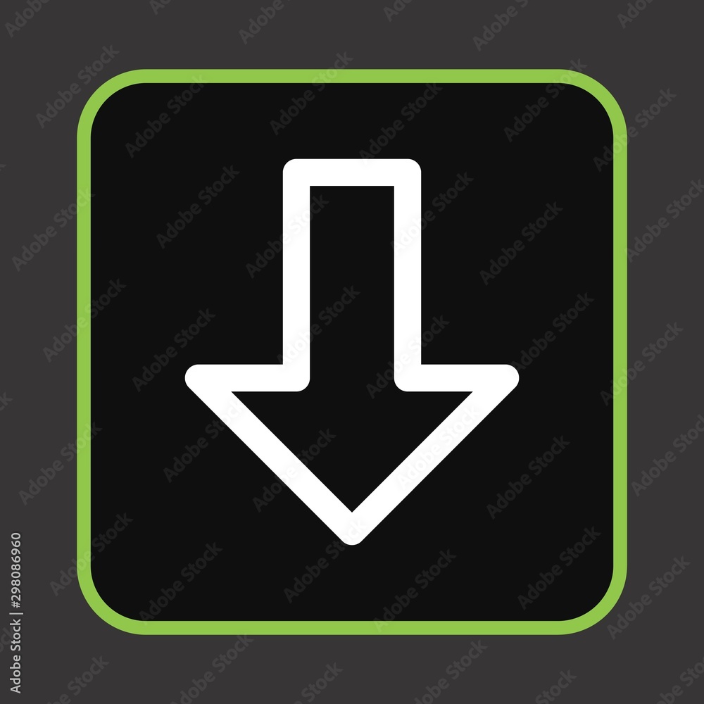 Down Arrow Icon For Your Design,websites and projects. Down Arrow Icon For Your Design,websites and projects.
