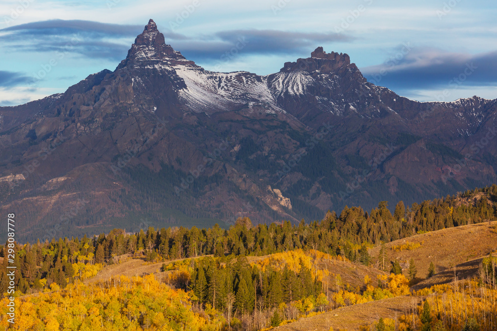 Autumn in mountains