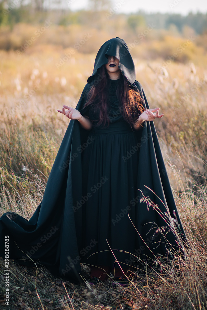 Midnight Witch Black Costume for Girls | Chasing Fireflies