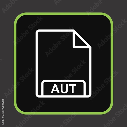 AUT Icon For Your Design,websites and projects.