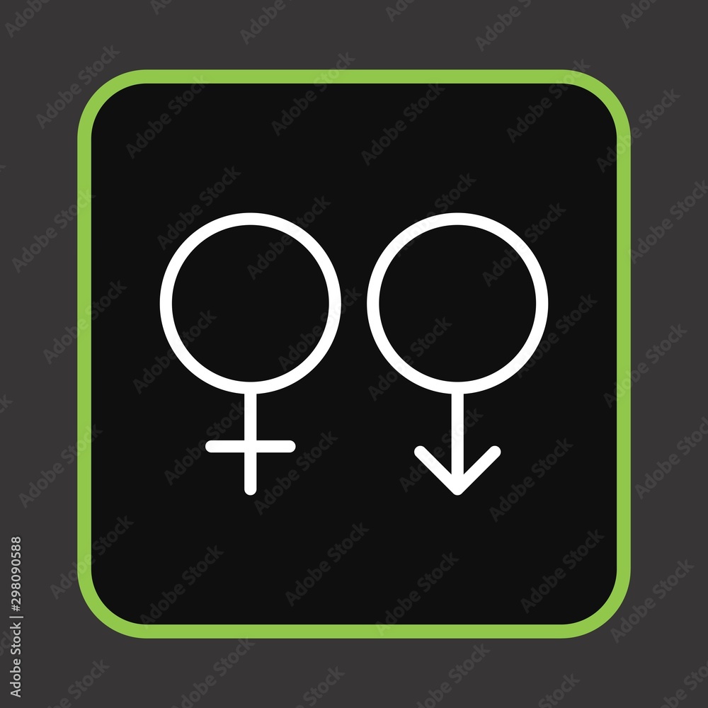 Female And Male Icon For Your Design,websites and projects. Female And Male Icon For Your Design,websites and projects.
