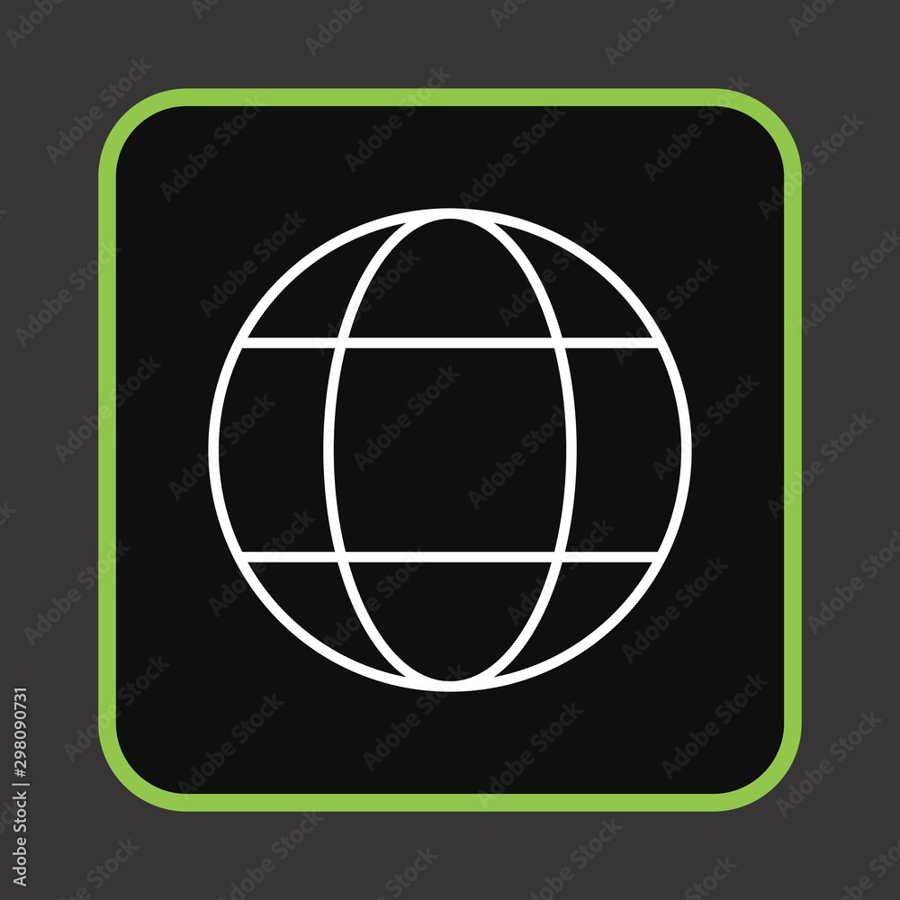 Globe Icon For Your Design,websites and projects.