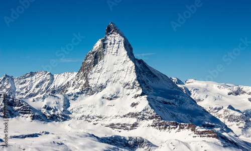 Zermatt Matterhorn view mountain winter landscape Swiss ales