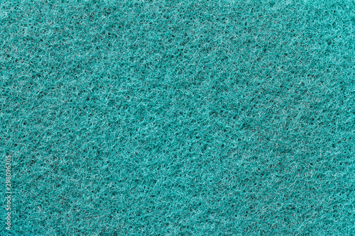 Green scrub sponge texture background