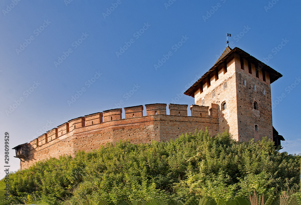 Die Burg Lutsk in Lutsk in der Ukraine