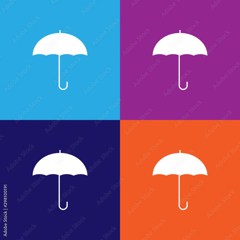 umbrella icon. element of weather icon. signs and symbols collection icon for websites, web design, mobile app