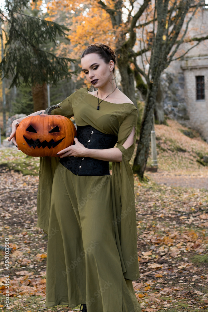 Corset witch cheap dress