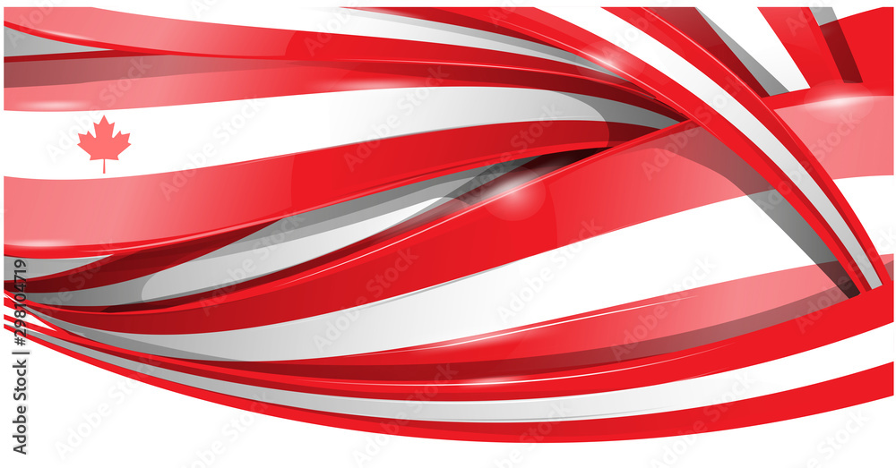 Canada banner background flag Canada banner background flag