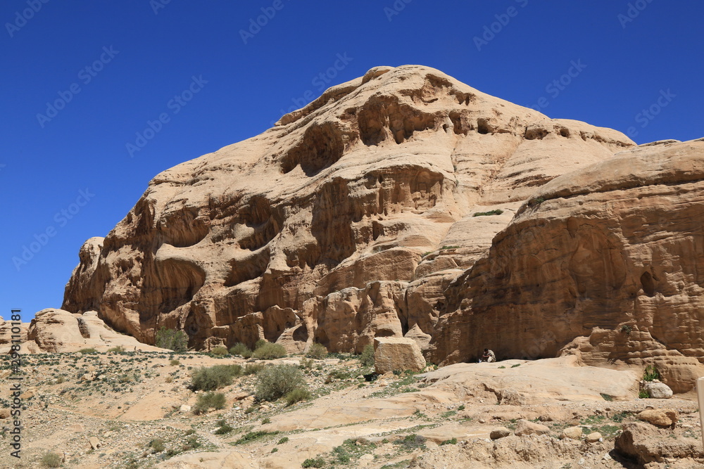 Felsenstadt Petra in Jordanien Felsenstadt Petra in Jordanien