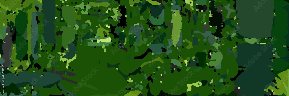 abstract modern art background with shapes and very dark green, yellow green and olive drab colors abstract modern art background with shapes and very dark green, yellow green and olive drab colors