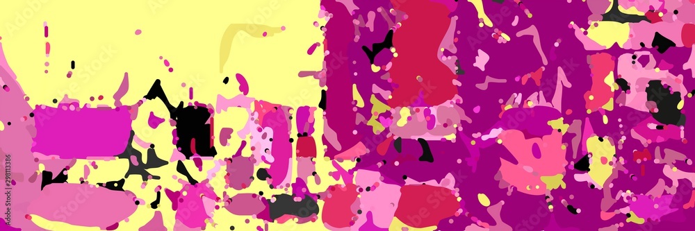 abstract modern art background with shapes and medium violet red, pastel yellow and very dark pink colors abstract modern art background with shapes and medium violet red, pastel yellow and very dark pink colors