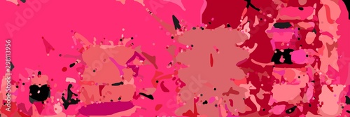 abstract modern art background with pastel red, moderate pink and black colors