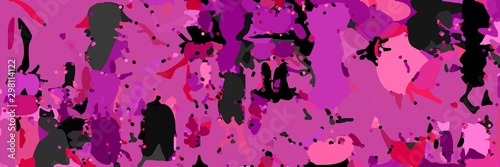 abstract modern art background with shapes and mulberry , very dark pink and purple colors
