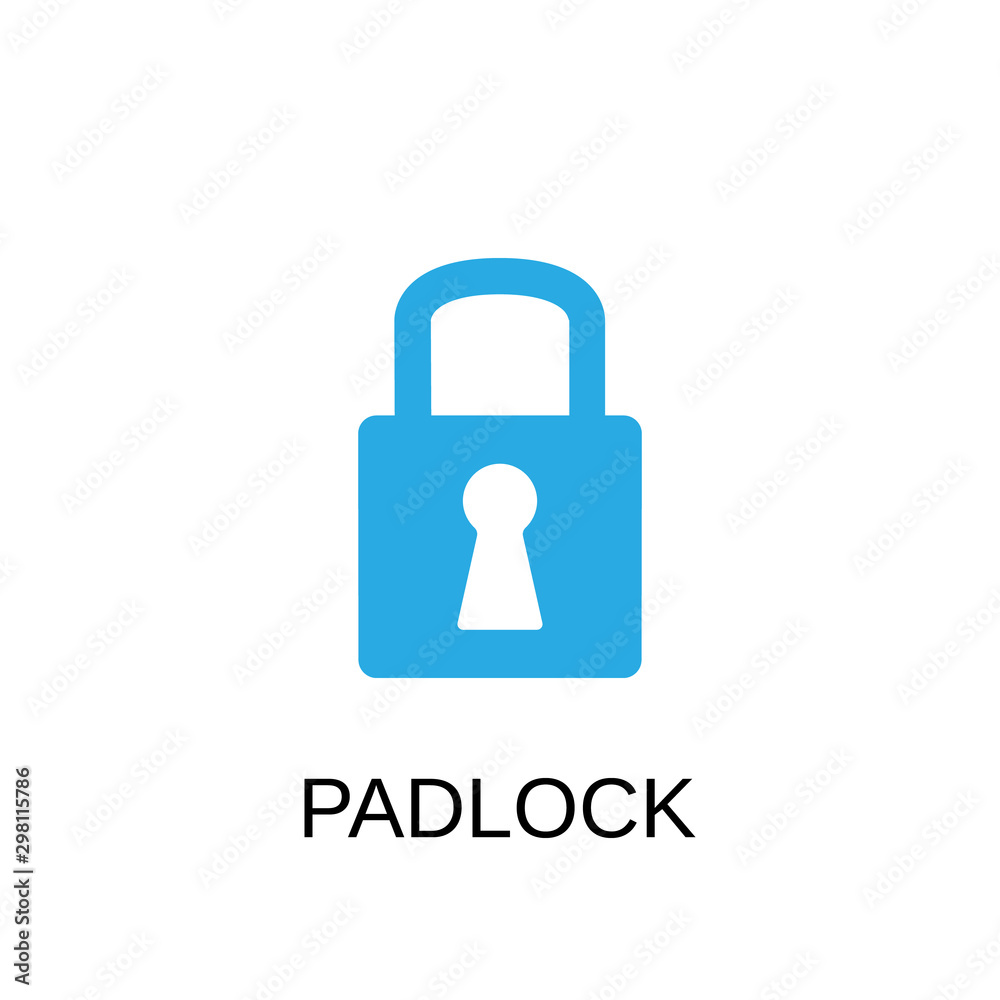 Padlock icon. Padlock symbol design. Stock - Vector illustration can be used for web. Padlock icon. Padlock symbol design. Stock - Vector illustration can be used for web.