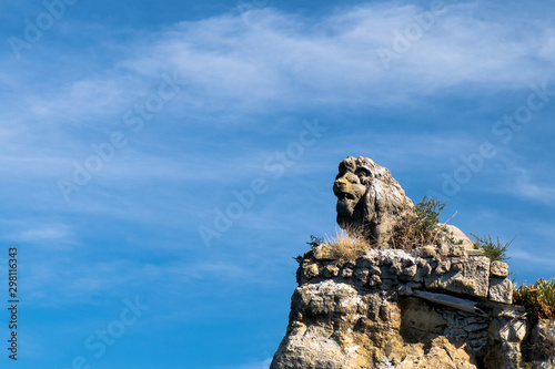 Принти на полотні Isola Bisentina - statua di Leone